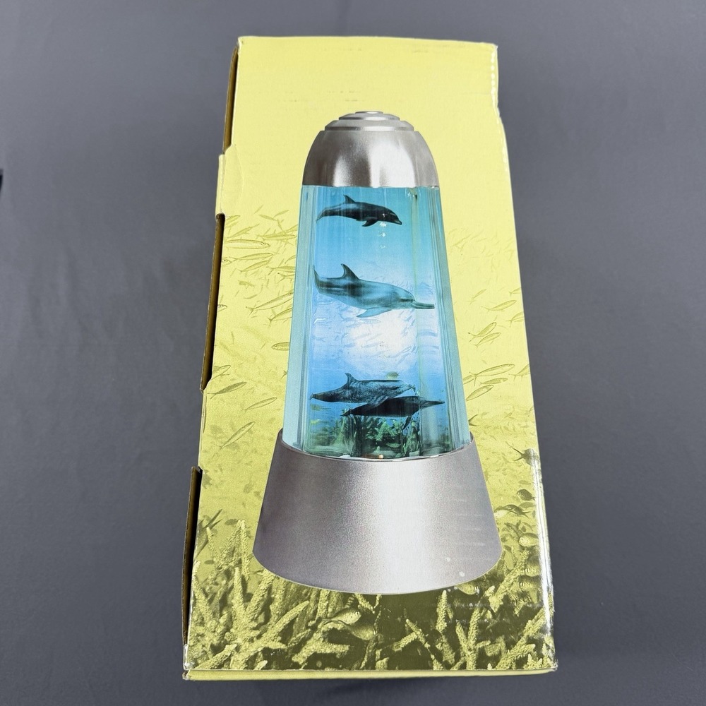 Vintage RABBIT TANAKA MOTION LAMP 1994 Fish Aquarium Ocean‎ Night Light Lamp NIB